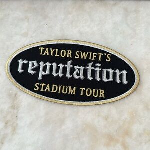 Taylor swift reputation stadium tour patch
